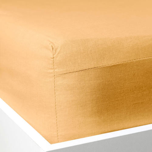 Простыня на резинке Летний желтый/Summer yellow