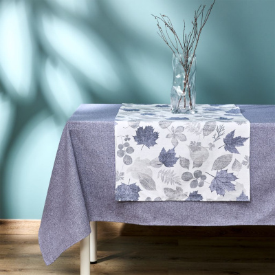 Скатерть-дорожка Листья/Fogliame, мультиколор