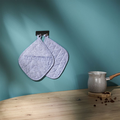 Набор прихваток Листья/Fogliame, фиолетовый