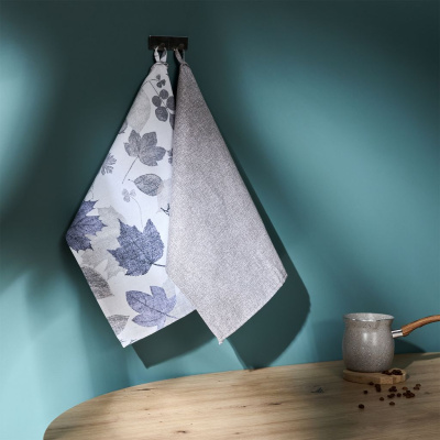 Комплект полотенец Листья/Fogliame, мультиколор