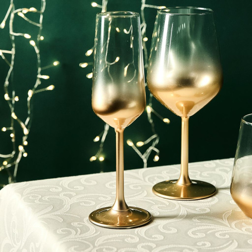 Бокал Танчез золотой/Tanchez goldдля шампанского