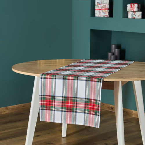 Скатерть-дорожка Клетка/Cellula, мультиколор