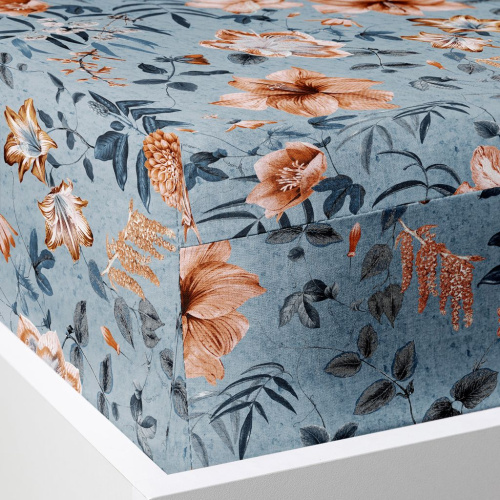 Простыня на резинке Бинаско/Binasco, мультиколор