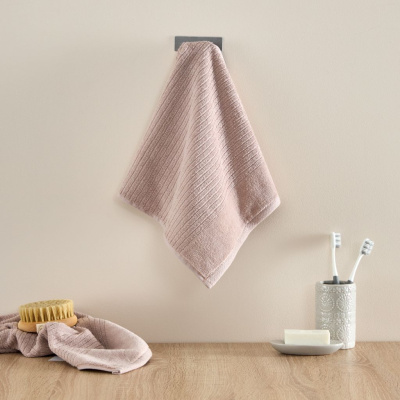 Полотенце махровое Винченца/Vincenza, коричневое