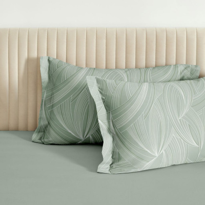 Комплект наволочек Танцующие листья/Dancing Leaves с ушками