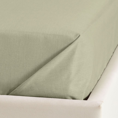 Простыня Светло-оливковый, перкаль