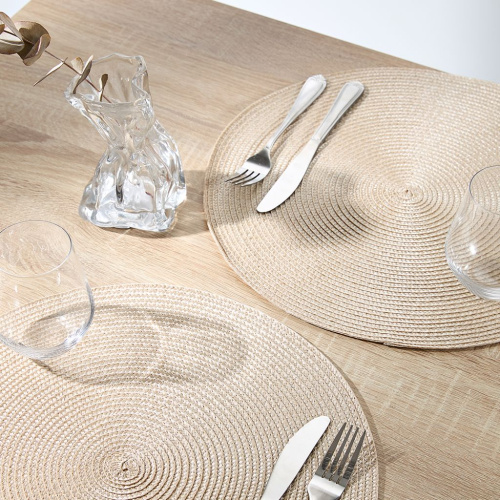 Набор плейсматов Лучера/Lucera, бежевый