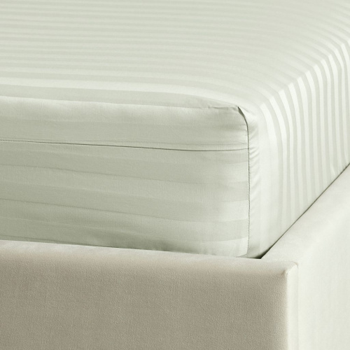 Простыня на резинке Минерально-серый/Mineral Gray