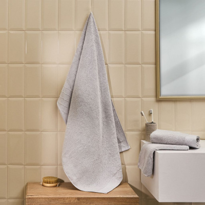 Полотенце махровое Савона/Savona, серое