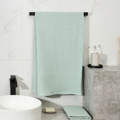 Полотенце вафельное Лорг/Lorgo, мята