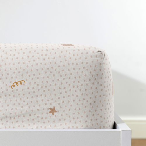 Простыня на резинке Маленькие медведи/Little bears