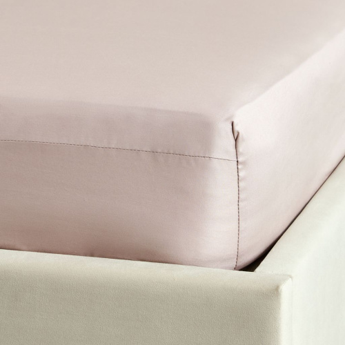 Простыня на резинке Кристальный беж/Crystal beige