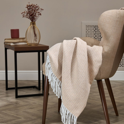 Плед Личия/Licia, бежевый