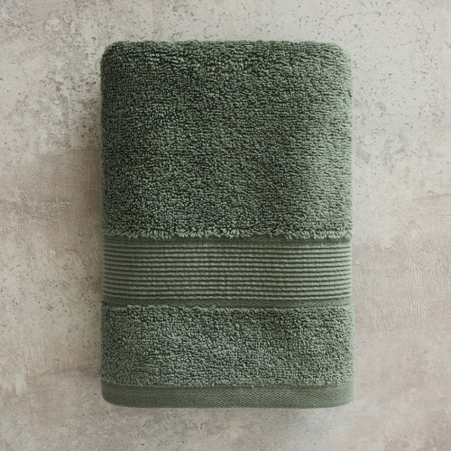 Полотенце махровое Нелл/Nell, зеленое
