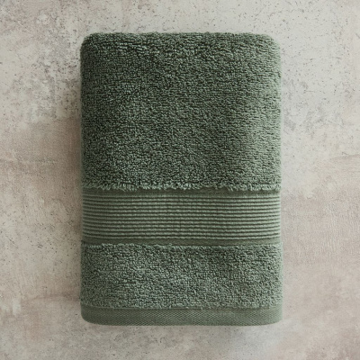 Полотенце махровое Нелл/Nell, зеленое