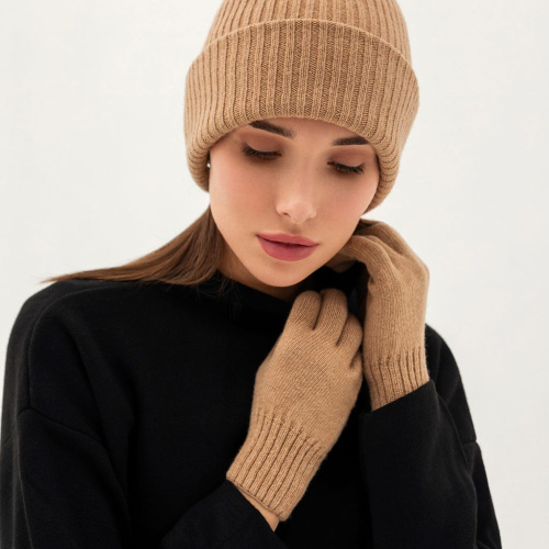 Перчатки Монблан/Mont Blanc, бежевые