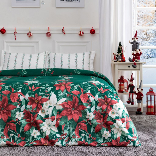 Постельное белье Рождественский цветок/Christmas Flower