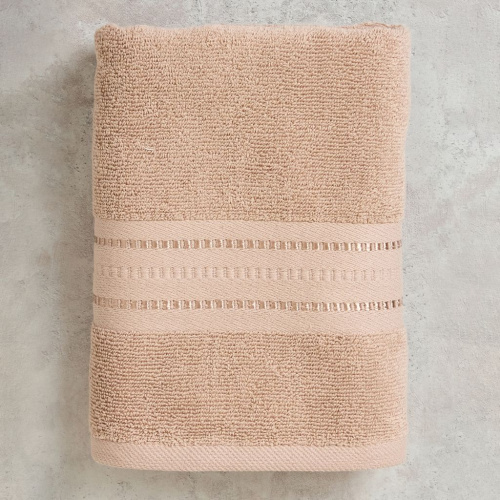 Полотенце махровое Базена/Basena, карамель