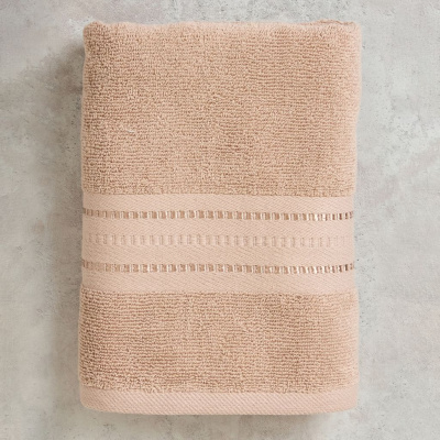 Полотенце махровое Базена/Basena, карамель