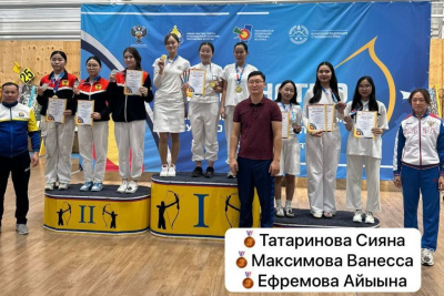 Юные лучницы Якутии завоевали бронзовые медали на первенстве ДФО / Николай Борисов   