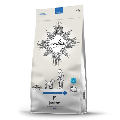 Craftia Galena Dog Renal Care корм для собак при почечной недостаточности - 2 кг ветеринарный для взрослых для всех пород мешок Сербия 1 уп. х 1 шт. х 2 кг