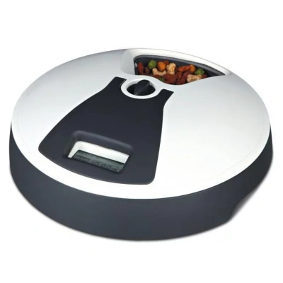 Кормушка Trixie для собак TX 6 на 3 кормления порций 6х240 мл/ф32х10 см серо-белая супер премиум Китай 1 уп. х 1 шт. х 1.185 кг