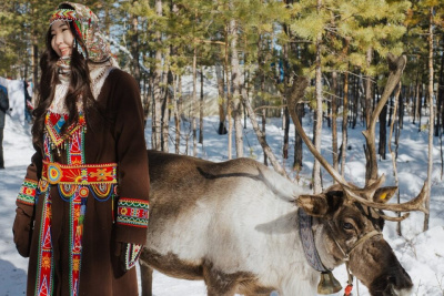 Более тысячи гостей собрал первый в истории Якутии праздник «Священный мой олень» / ЯСИА   