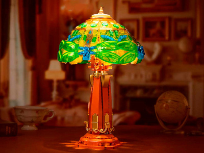 Retro 85042 Конструктор Настольная лампа с витражным стеклом