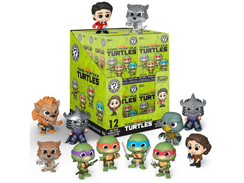89634 Фигурка Mystery Minis: Teenage Mutant Ninja Turtles 2, в ассортименте