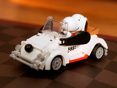 Snoopy 86908 Конструктор Снупи: Поездка на родстере