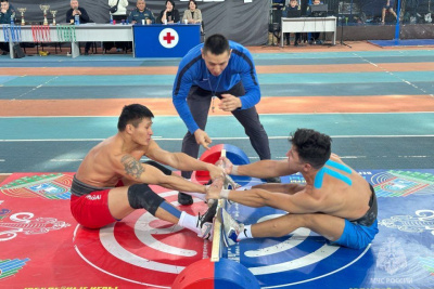 Сильнейших многоборцев среди пожарных определили в Якутии / ЯСИА   Республика Саха (Якутия)