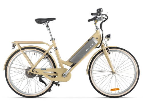 Электровелосипед Benelli City Classica 26, год 2026, цвет Желтый