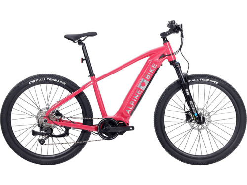 Электровелосипед Alpine Bike Alpinebike Finsteraarhorn, год 2025, цвет Розовый, ростовка 18