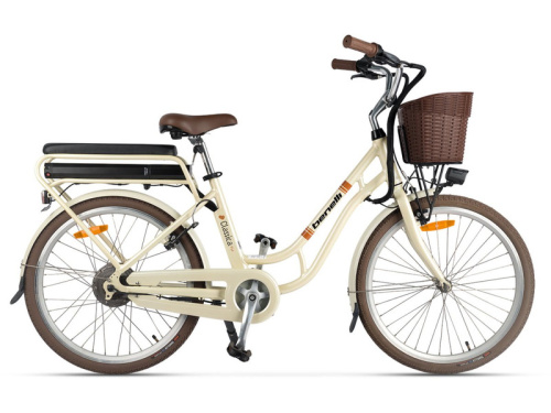 Электровелосипед Benelli City Classica Cafe 24, год 2026, цвет Белый