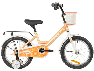 Детский велосипед Foxx Simple 16, год 2026, цвет Оранжевый