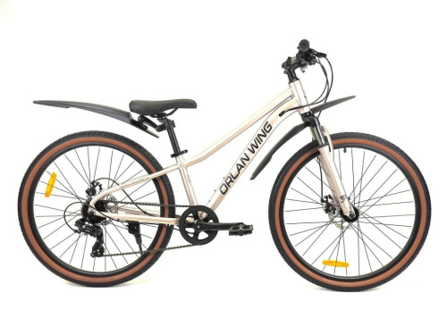 Подростковый велосипед Falcon Bike Orlan Wing Venus 26 2.0, год 2025, цвет Желтый, ростовка 14