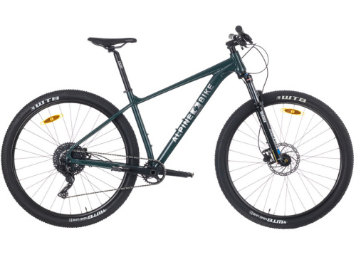 Горный велосипед Alpine Bike Alpstein-Santis Air, год 2024, цвет Зеленый, ростовка 18