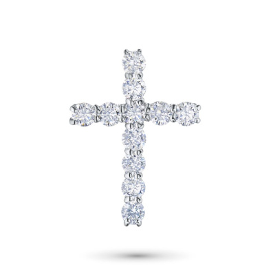 Подвеска из белого золота с бриллиантами э4701пд05153300