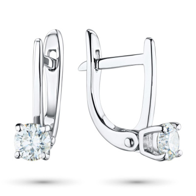 Серьги из белого золота э4712сг08210863