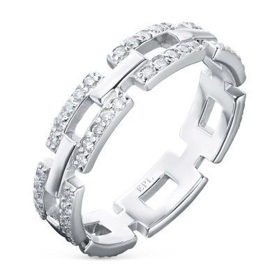 Кольцо из белого золота э4712кц07210011