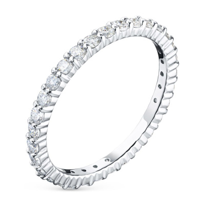 Кольцо из белого золота э4712кц02210909