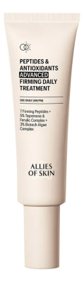 Усиленный укрепляющий пептидный крем для лица с антиоксидантами Peptides & Antioxidants Advanced Firming Daily Treatment : Крем 75мл