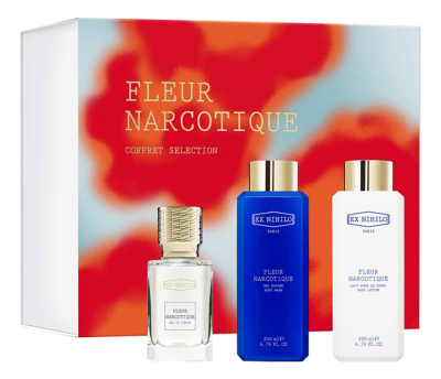 Fleur Narcotique: набор (п/вода 50мл + гель д/душа 200мл + лосьон д/тела 200мл)