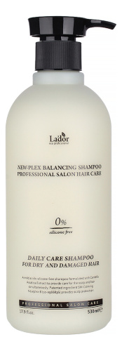 Мягкий бессиликоновый шампунь с успокаивающим эффектом New-Plex Balancing Shampoo 530мл