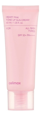 Солнцезащитный крем для лица Heart Pink Tone Up Sun Cream SPF50+ PA++++ 40мл