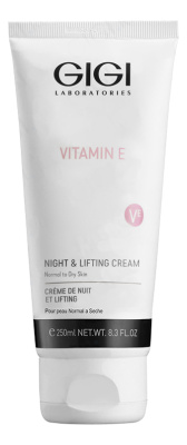 Ночной лифтинг крем для лица Vitamin E Night & Lifting Cream: Крем 250мл