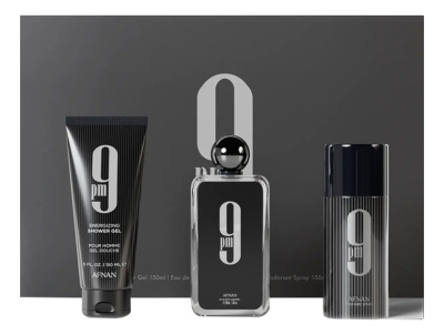 9 Pm: набор (п/вода 100мл + гель д/душа 150мл + дезодорант 150мл)