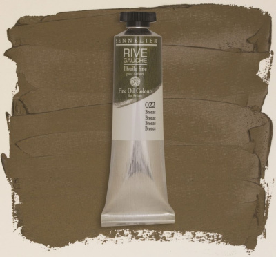 Масло Sennelier "Rive Gauche" 40 мл бронза