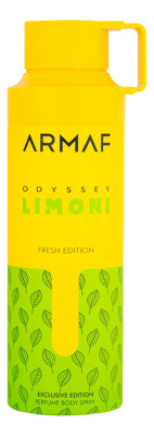 Odyssey Limon Fresh: спрей для тела 200мл
