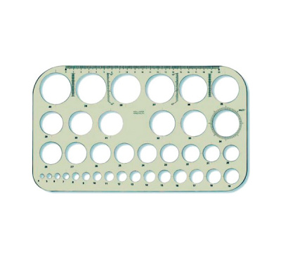 Шаблон Koh-I-Noor диаметров (круги)